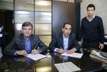 Hurlingham │ Zabaleta firmó el convenio por la pavimentación de la calle Combate de Pavón