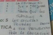 Reacciones de los alumnos frente al “Aprender 2016”