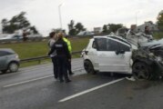 Choque: Un muerto y cinco heridos en Autopista del Oeste