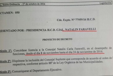 Morón | Faravelli pide licencia y el Concejo Deliberante queda en manos del Frente Renovador