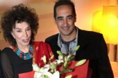 Tagliaferro se mostró con artistas en el aniversario de Morón
