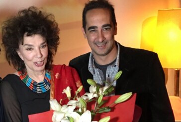Tagliaferro se mostró con artistas en el aniversario de Morón