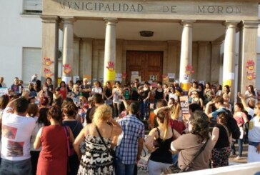 Protesta por el maltrato animal en el Municipio de Morón
