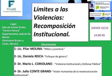 Charla sobre Violencia Institucional en Morón