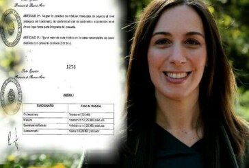 Provincia | María Eugenia Vidal se aumentó el sueldo a $525.000
