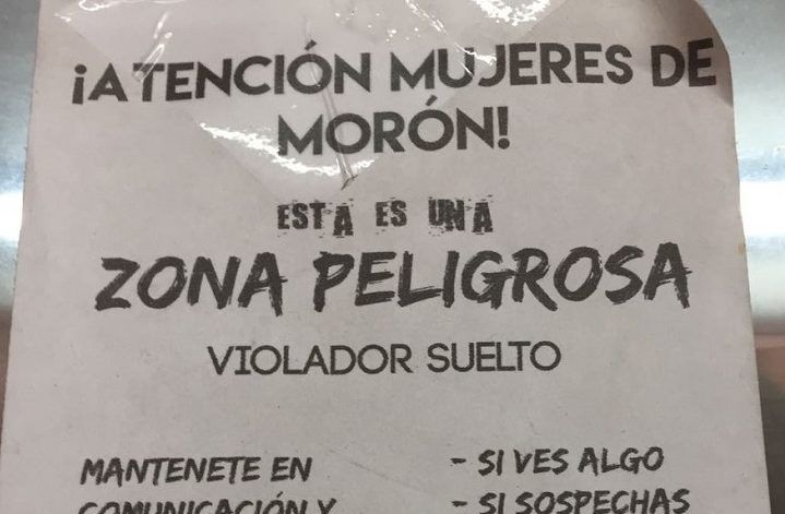 Morón | Preocupación por un violador suelto