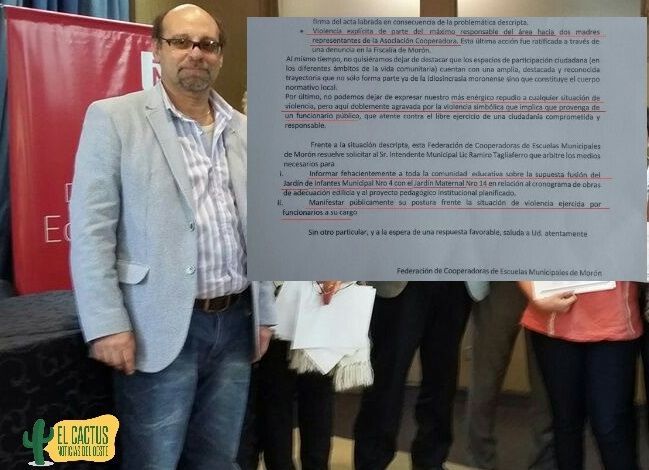 Morón | Repercusiones por el caso del Director de Educación denunciado penalmente