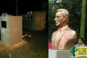 Intolerancia en Luján | Rompieron un busto del ex presidente Néstor Kirchner