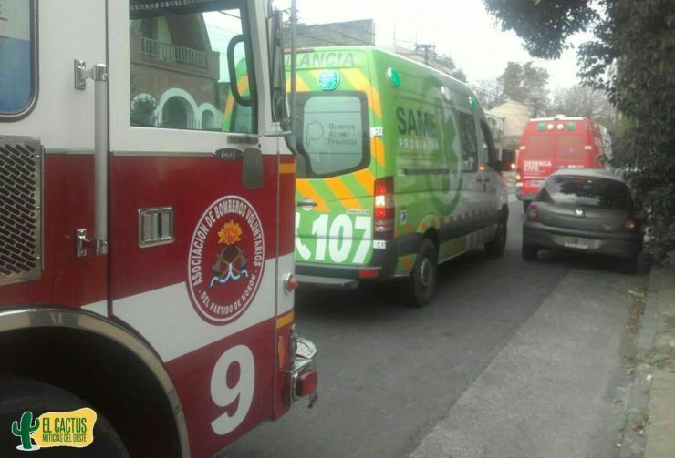 Morón | Incendio dejó dos personas mayores gravemente heridas