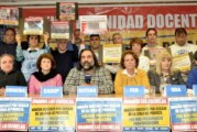 Docentes advierten medidas de fuerza si no se reintegran los descuentos