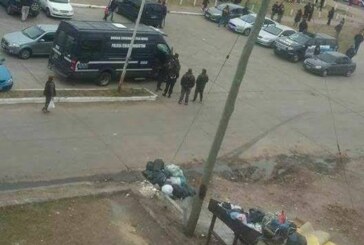 Tensión en el Barrio Carlos Gardel por un megaoperativo policial