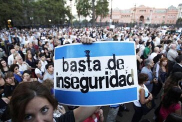 Un 34% de los argentinos cree que la inseguridad empeoró en el 2017
