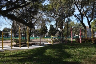 Merlo | Avanza la construcción de la plaza inclusiva en Parque San Martín