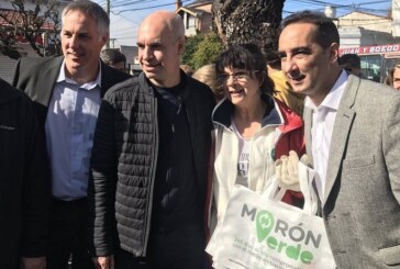 Rodríguez Larreta se sumó a la campaña de Cambiemos en Morón