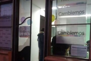 Amenzas a un local partidario de Cambiemos en Aldo Bonzi