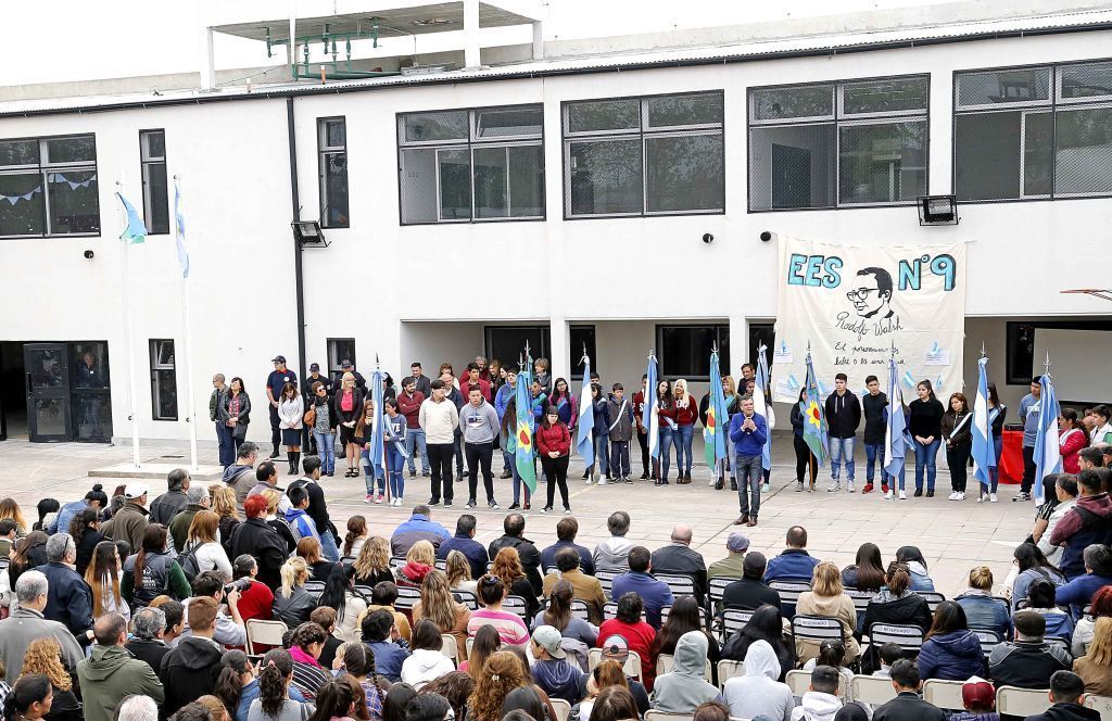 Hurlingham │ Zabaleta inauguró el nuevo edificio de una escuela en William Morris
