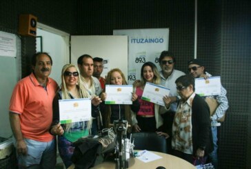 Nuevos egresados del taller de radio de Ituzaingó