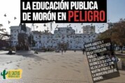 Morón | A la plaza por las escuelas