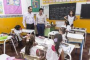 Morón | Tagliaferro y Sánchez Zinny visitaron la Escuela Primara N° 25