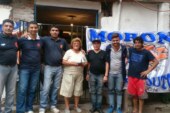 Jornada solidaria de la UOM Morón en el Barrio Carlos Gardel