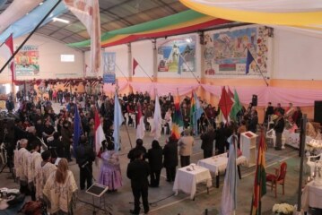 La comunidad boliviana de Morón sur festejó el aniversario de su independencia