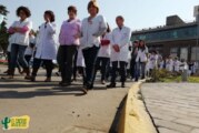 Hospital Posadas | Se realizó una marcha del silencio para denunciar el vaciamiento de la institución