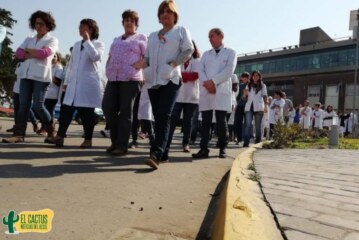 Hospital Posadas | Se realizó una marcha del silencio para denunciar el vaciamiento de la institución