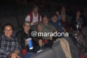 Morón | Diego Maradona estuvo en Haedo viendo una película
