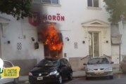 Incendio en la Municipalidad de Morón