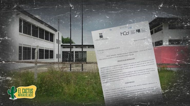 Morón | Exigen a Tagliaferro que finalice las obras de la Escuela Secundaria N° 9 de Castelar