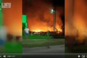 Morón | Se incendió el Vivero Municipal