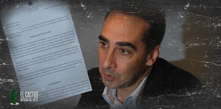 Morón | Piden que Tagliaferro explique qué hizo con el Fondo de Financiamiento Educativo