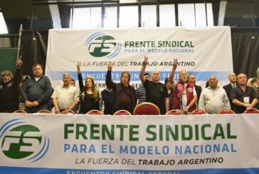 País | El Frente Sindical marcha el 4 de abril y va al paro general aún sin la CGT