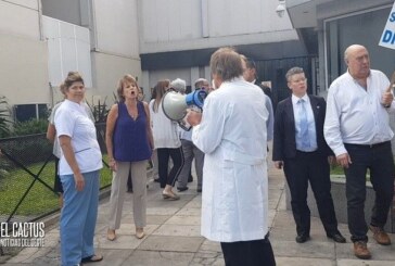 Morón | Protesta de médicos y médicas de la Clínica Modelo