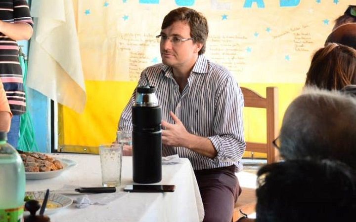 Morón | Lucas Ghi se reunió con comerciantes de Castelar sur