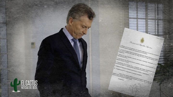 País | La carta de Macri a la oposición pidiendo un “acuerdo nacional”
