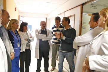 Morón | Tagliaferro visitó el Hospital Municipal