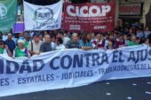 Profesionales de la salud, Judiciales y ATE instalarán una carpa en el congreso hasta que Vidal los convoque a paritarias