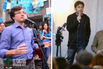 Axel Kicillof visita Morón y encabeza acto junto a Lucas Ghi