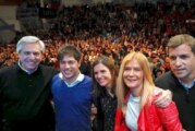 Alberto Fernández, Axel Kicillof y una recorrida de campaña en La Matanza