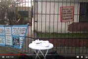 #Video #Morón | Instalaron una mesa de campaña en la puerta de una escuela sin gas