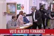 #PASO2019 #Video | Votó Alberto Fernández