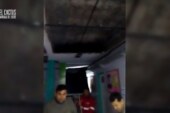 #Video | Se desplomó parte del techo del Hospital Municipal de Morón