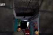 #Video | Se desplomó parte del techo del Hospital Municipal de Morón