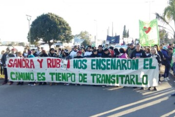 Moreno | Multitudinaria marcha a un año de la explosión en la Escuela 49