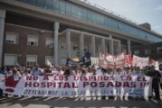 El Hospital Posadas marcha contra los despidos y el vaciamiento