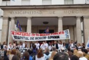 Hospital de Morón sin insumos | Se realizó una marcha y una asamblea frente a la municipalidad