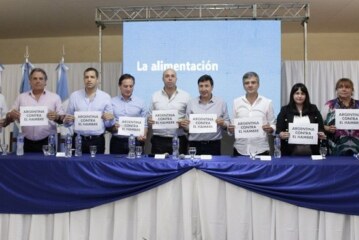Zabaleta acompañó a Daniel Arroyo en la presentación del Plan contra el Hambre en Corrientes