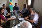 Lucas Ghi recibió al presidente de la Unión Industrial del Oeste
