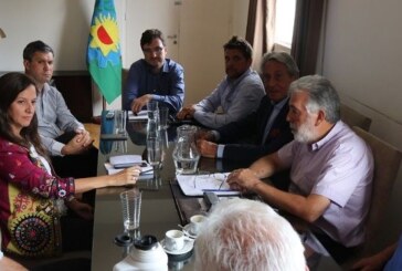 Lucas Ghi recibió al presidente de la Unión Industrial del Oeste